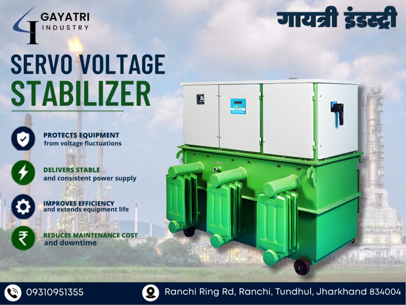 Servo Voltage Stabilizer – Protect Your Valuable Equipment Every Day