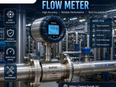 High-Precision Inline Turbine Flow Meter