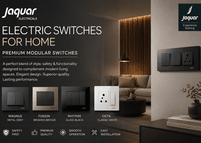 Home Electric Switches by Jaquar