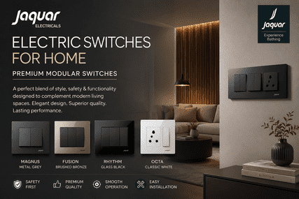 Home Electric Switches by Jaquar