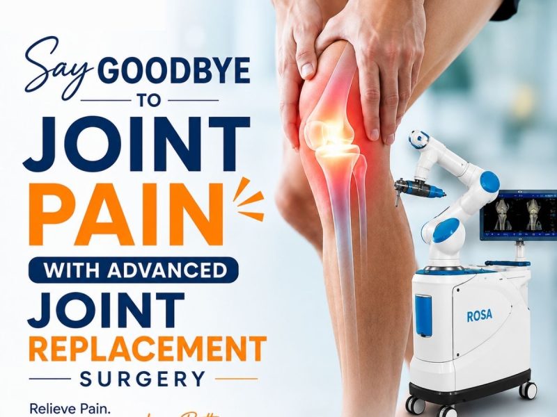 Say Goodbye to Joint Pain with Advanced Joint Replacement Surgery