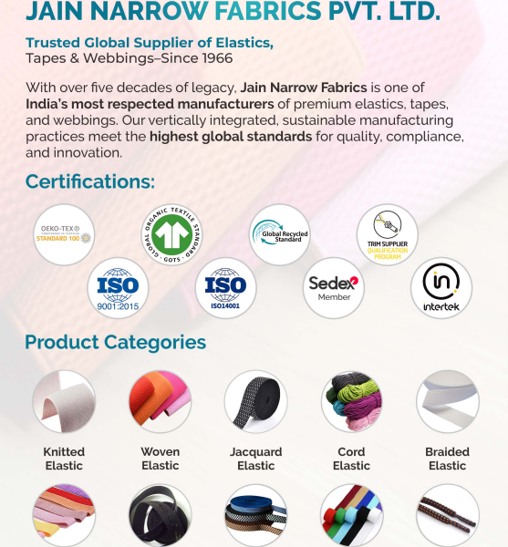 Buy Premium Elastic Tapes Direct from Manufacturer