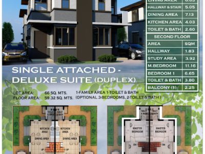 PRE-SELLING Single Attached Duplex (Deluxe) - Stop Renting—Start Living at Vicmar Homes!