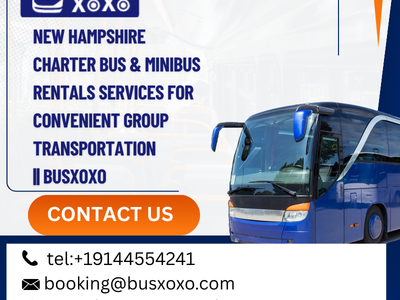 New Hampshire Charter Bus & Minibus Rentals Services for Convenient Group Transportation | BUSXOXO