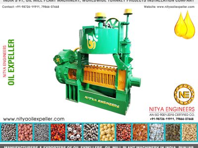 oil expellers, oil mill machinery, edible oil plant machinery, oil plant machines, oil press machines, oil mill Equipments & Spares in india +91-9872611911 https://www.nityaoilexpeller.com