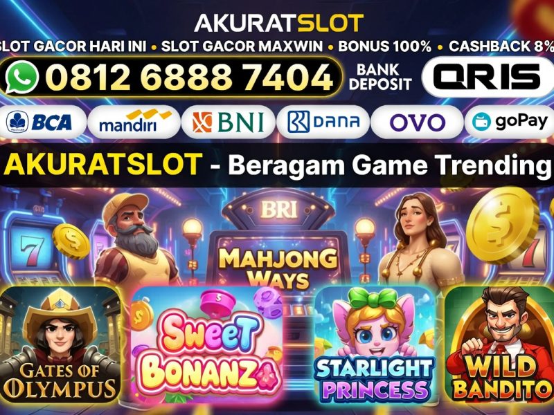 AkuratSlot | Slot Gacor Hari Ini & Maxwin Terbaru 2026