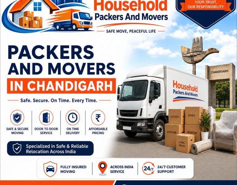 Packers and Movers in Chandigarh - Household Packers and Movers