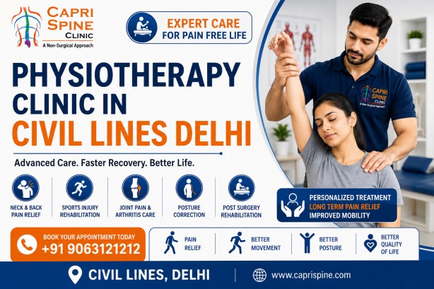 Physiotherapy Clinic in Civil Lines Delhi | Expert Physiotherapist