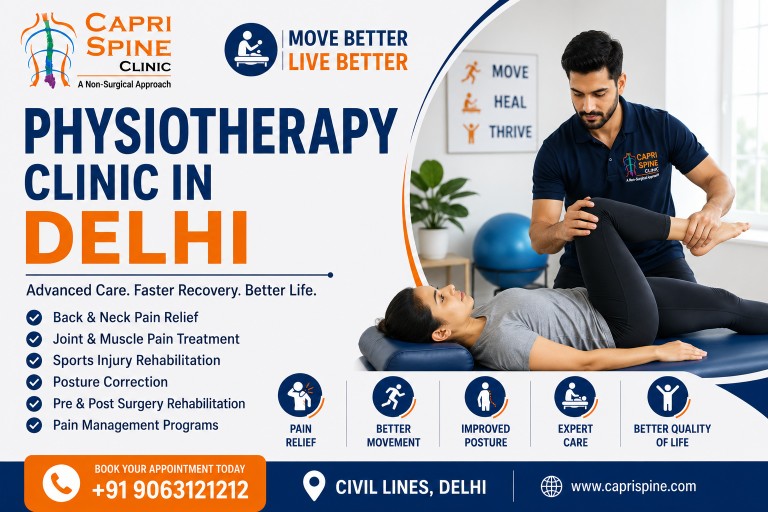 Physiotherapy Clinic in Delhi | Expert Physiotherapist