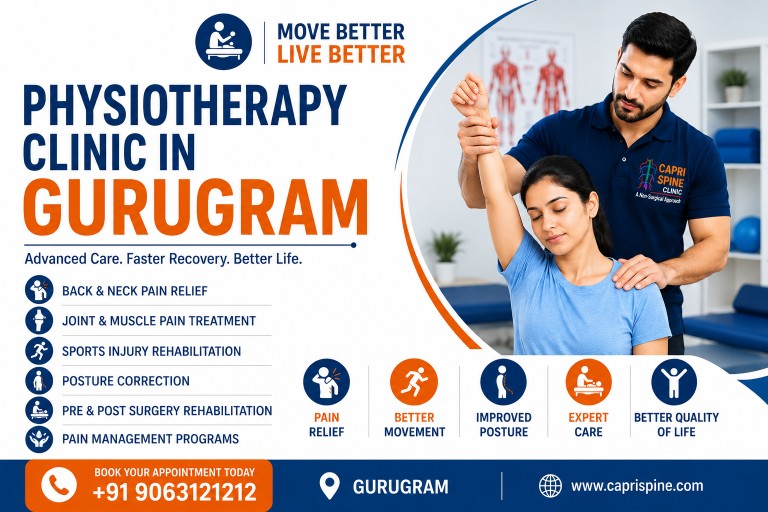 Physiotherapy Clinic in Gurugram | Expert Physiotherapist