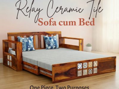 Relic Sofa Cum Bed with Storage