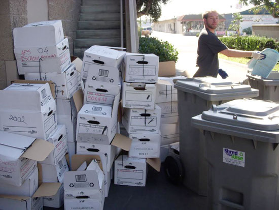 Laguna Woods Residential Document Shredding