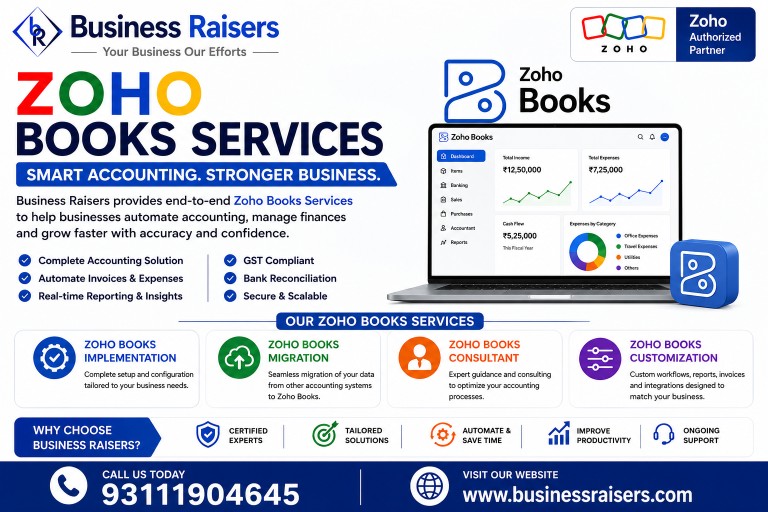 Best Zoho Books Implementation Services