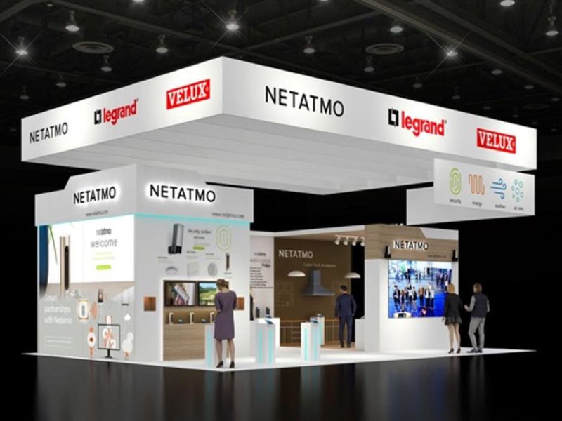 30X40 Trade Show Booth Planned Around Exhibitor Needs