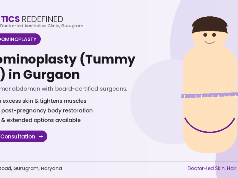 Abdominoplasty / Tummy Tuck Surgery in Gurgaon | Aesthetics Redefined by Cocoona