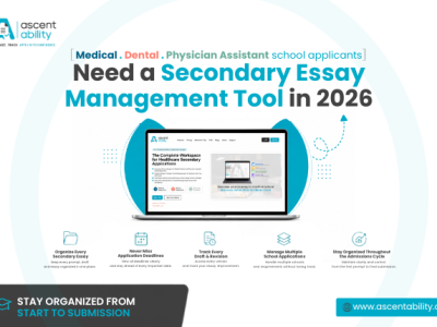 Best Medical School Secondary Essays Management Software