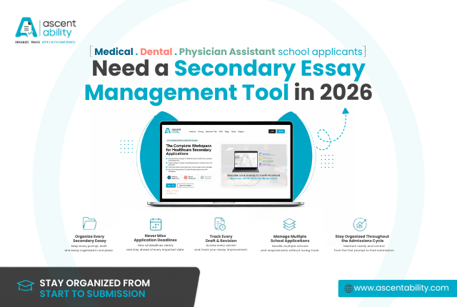 Best Medical School Secondary Essays Management Software