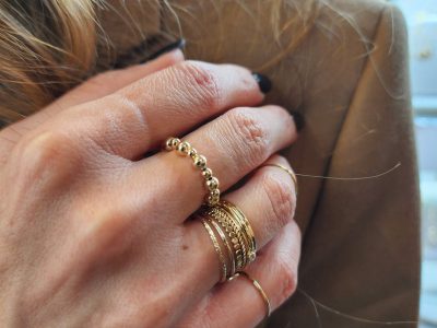 14K Gold Filled Beaded Bracelet for Timeless Style