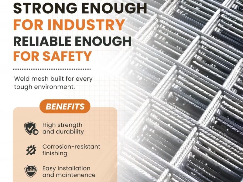Why Weldmesh Is Essential for Industrial Strength & Efficiency