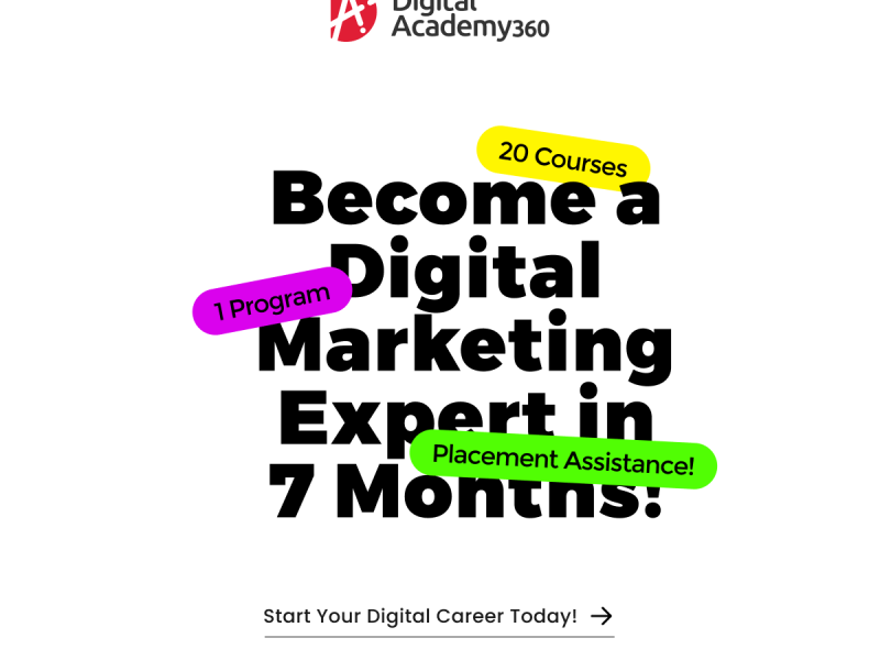 Digital Marketing Courses in Bangalore With 100% Placement - Digital Academy 360