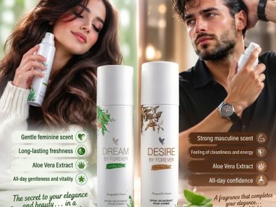 Desire by Forever – Men's Deodorant with Aloe Vera