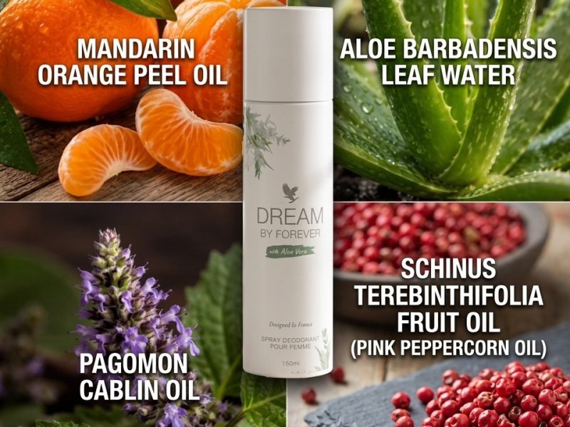 Dream by Forever – Women's Deodorant with Aloe Vera