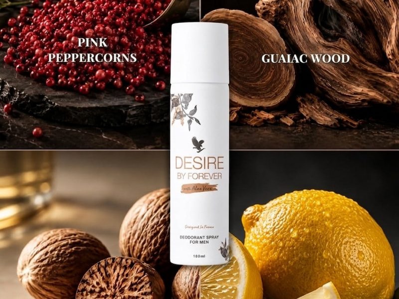 Desire by Forever – Men's Deodorant with Aloe Vera