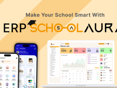 All-in-One School ERP Software With Mobile App & Free Website | ERP SchoolAura
