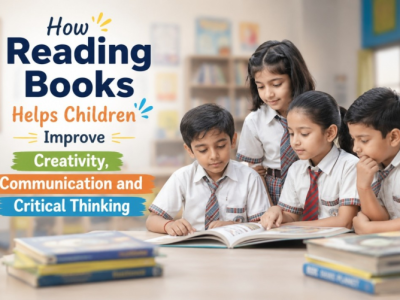 How Reading Books Helps Children Improve Creativity, Communication and Critical Thinking