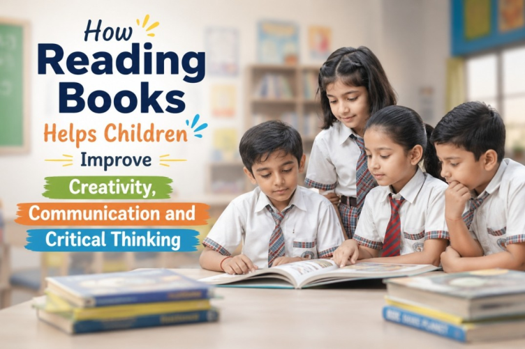 How Reading Books Helps Children Improve Creativity, Communication and Critical Thinking