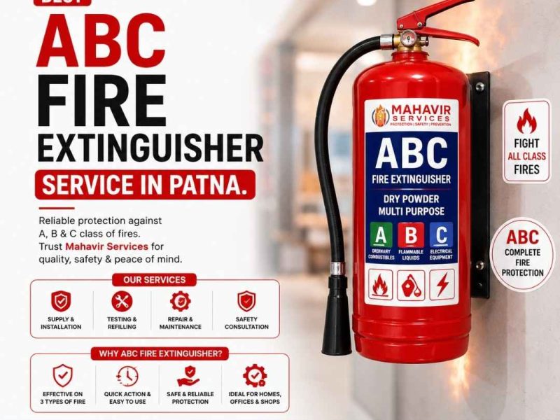 Fire Extinguisher Dealer in Patna|9430030070|Mahavir Services