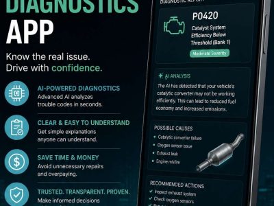 AI Car Diagnostics App iOS to Analyze Warning Lights, Sounds & Tire Issues