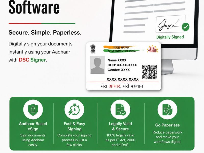 Reliable Aadhaar Based eSign for Digital Documents