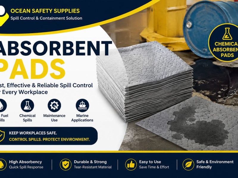 Absorbent Pads for Fast and Reliable Spill Response