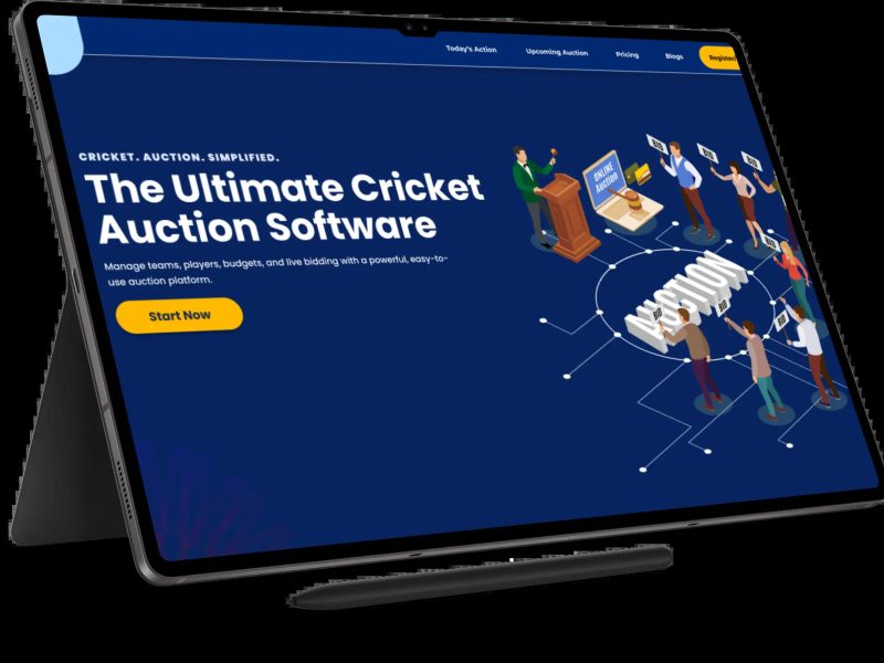 Cricket Auction Software for Modern Player Auctions