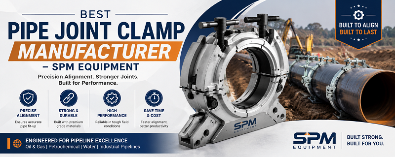 Best Pipe Joint Clamp Manufacturer - SPM equipment