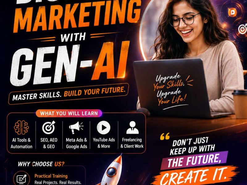 Become a Future-Ready Digital Marketing Professional with Practical Learning at Rank Brain Marketing