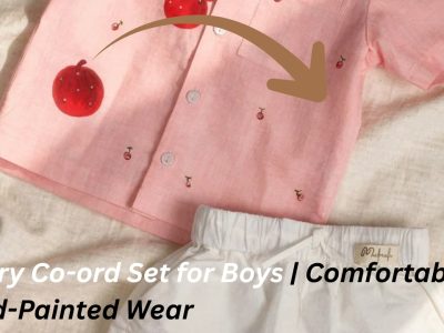 Pink cherry co-ord set- Madorah
