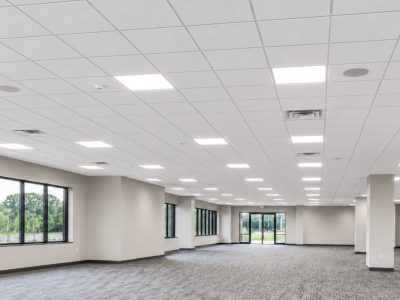 Commercial Drop Ceiling Installation for Modern Offices