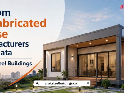 Custom Prefabricated House Manufacturers in Kolkata | Droit Steel Buildings