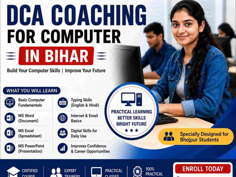 DCA Coaching for Computer in Bihar - Career Boss Institute