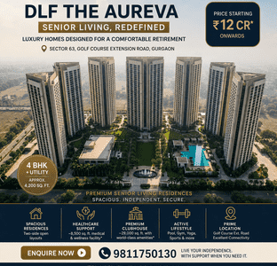 DLF The Aureva Gurgaon – Luxury Senior Living in Sector 63