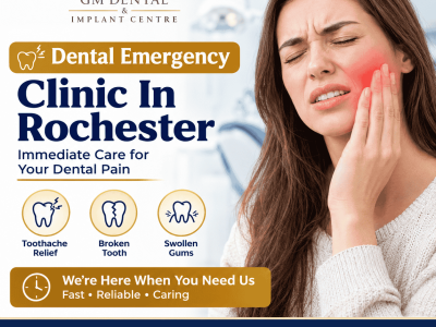 Find Dental Emergency Clinic In Rochester | GM Dental