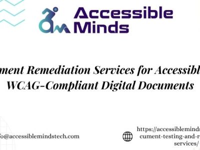 Document Remediation Services for Accessible and WCAG-Compliant Digital Documents
