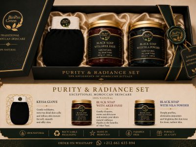 BioProGreen Luxury Hammam Gift Set
