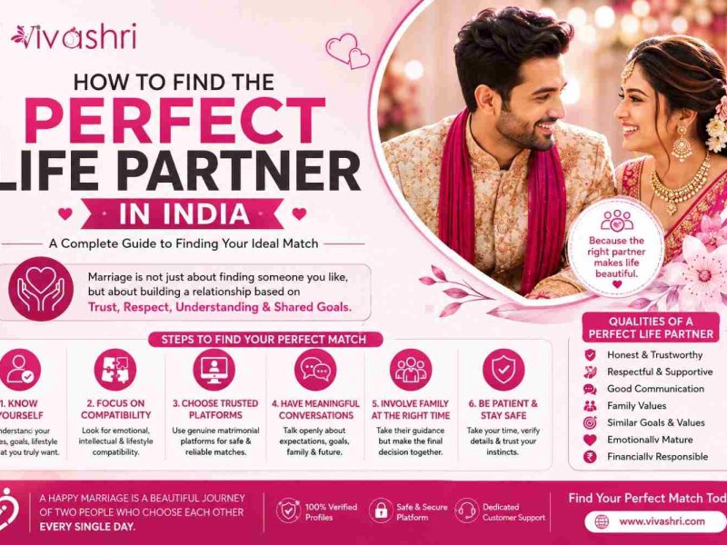 How to Find the Perfect Life Partner in India -Vivashri