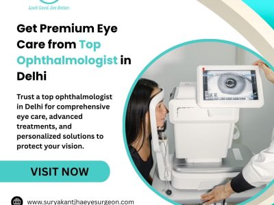 Get Premium Eye Care from Top Ophthalmologist in Delhi