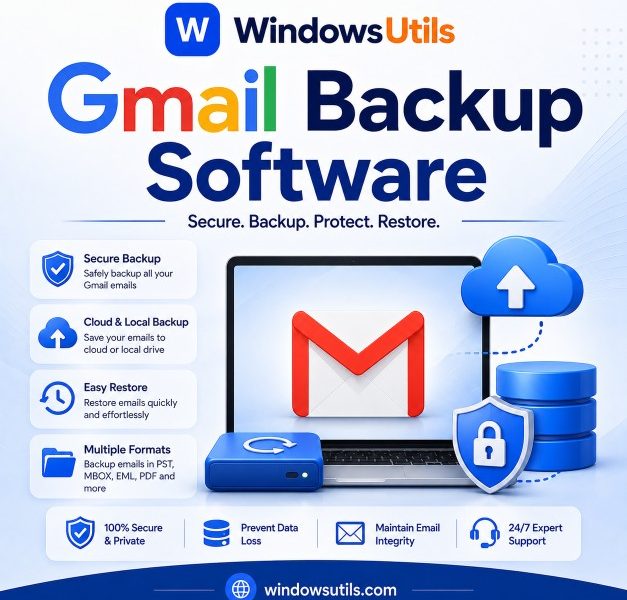 Gmail Backup Software for Secure Email Data Protection