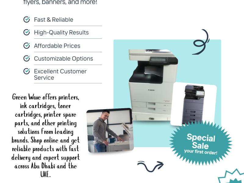 Printer Supplier In Abu Dhabi