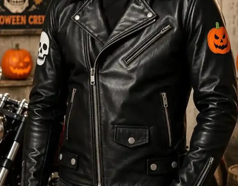 Halloween Jacket Stylish Spooky Season Outerwear